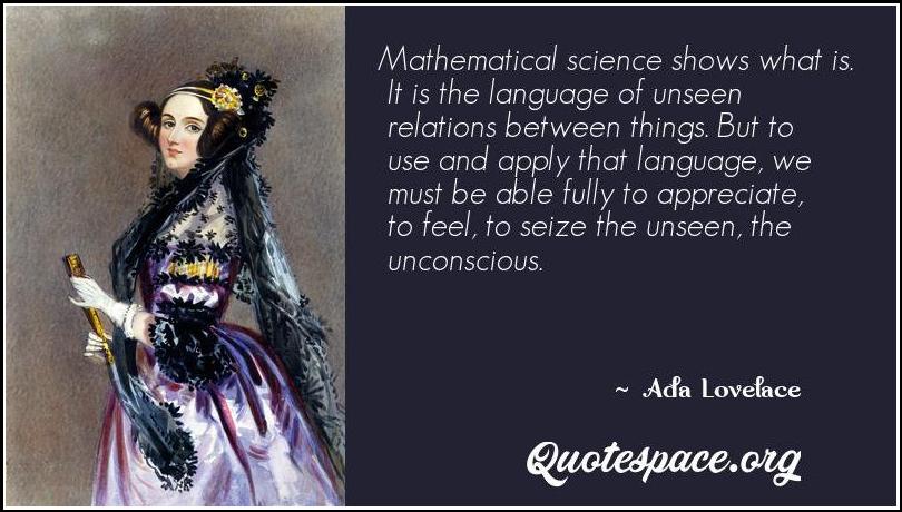 Ada Lovelace Quotes
