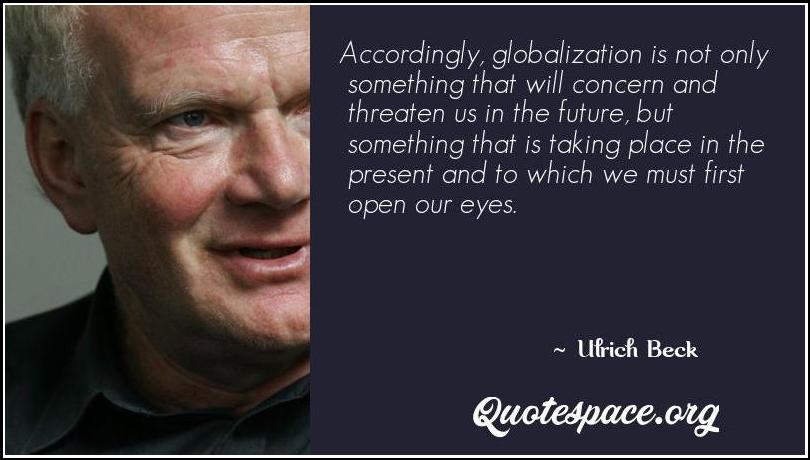 Ulrich Beck Globalisation